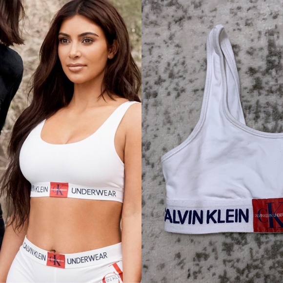 Calvin Klein Underwear Other - CALVIN KLIEN Monogram Bralette, White